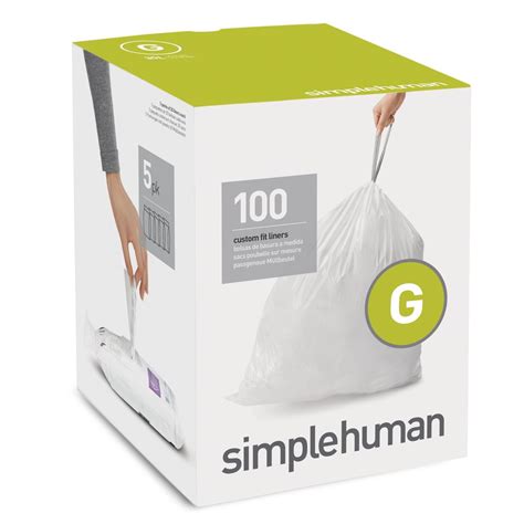 simplehuman size g bags